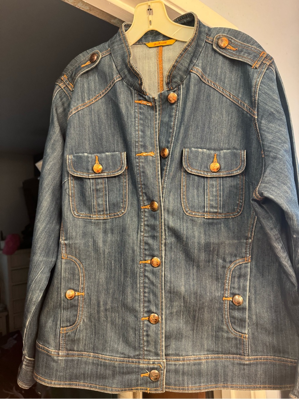 Seven7 Blue Denim jacket